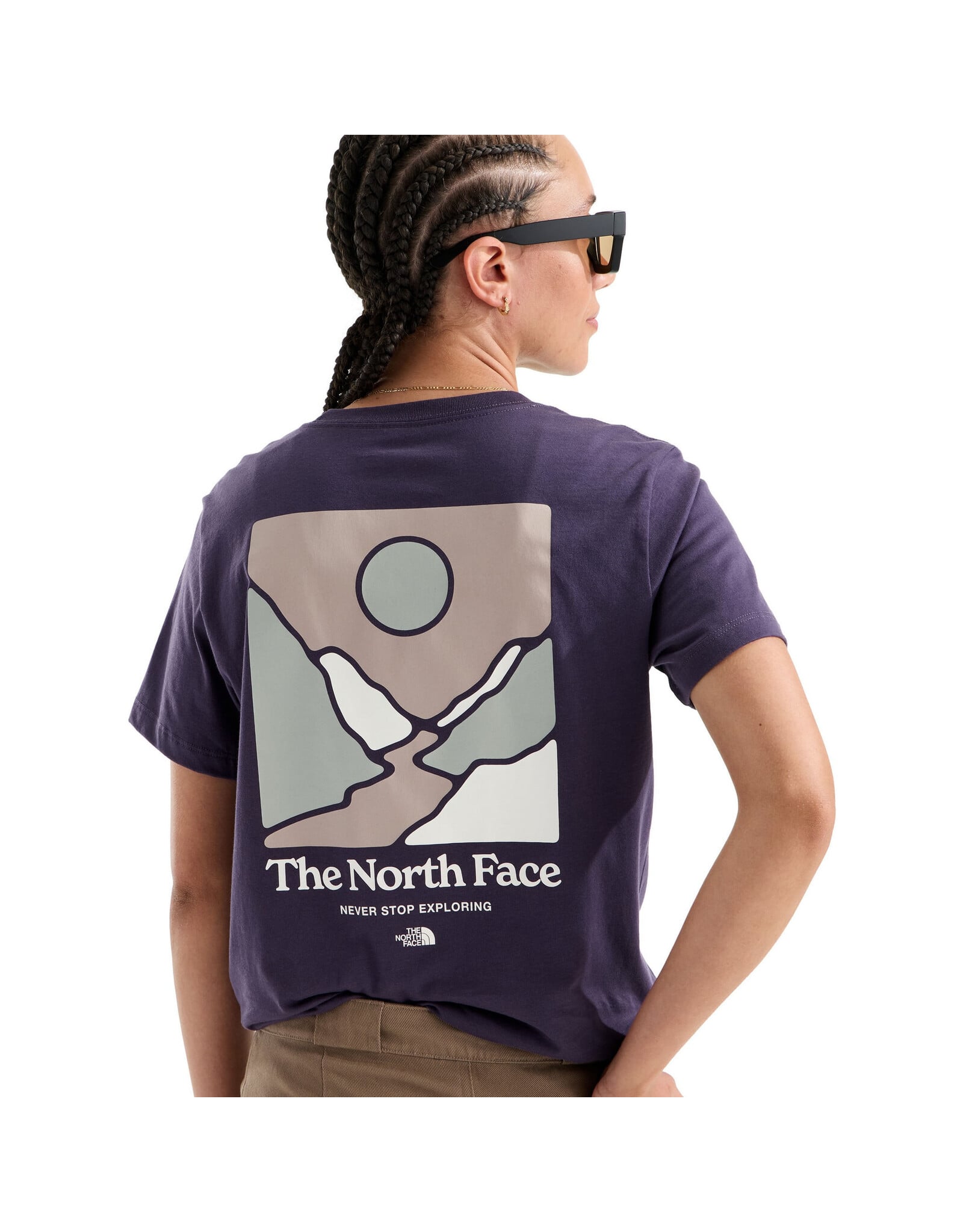 THE NORTH FACE WOMEN'S MONTE REG SS TEE—GRAPHIC