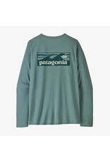 PATAGONIA WOMENS L/S CAP COOL DAILY SHIRT - BOARDSHORT LOGO