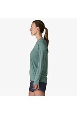 PATAGONIA WOMENS L/S CAP COOL DAILY SHIRT - BOARDSHORT LOGO