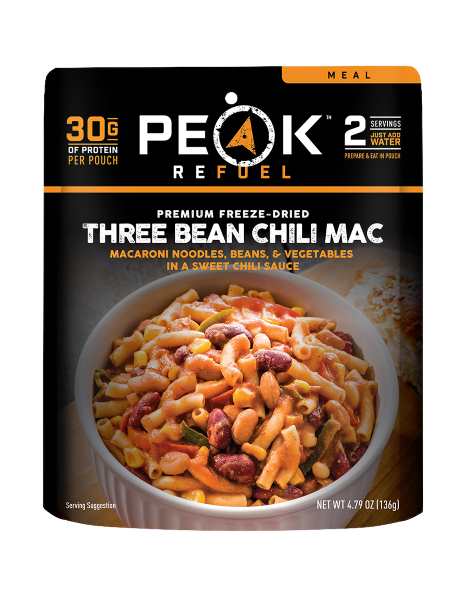 PEAK REFUEL THREE BEAN CHILI MAC