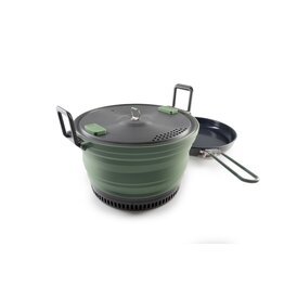 GSI OUTDOORS ESCAPE HS 3L COOKSET GREEN