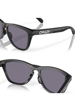 oakley FROGSKINS MATTE BLACK W/ GREY SUNGLASSES