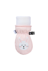 KOMBI THE BABY ANIMAL INFANT MITT-MISTY PINK
