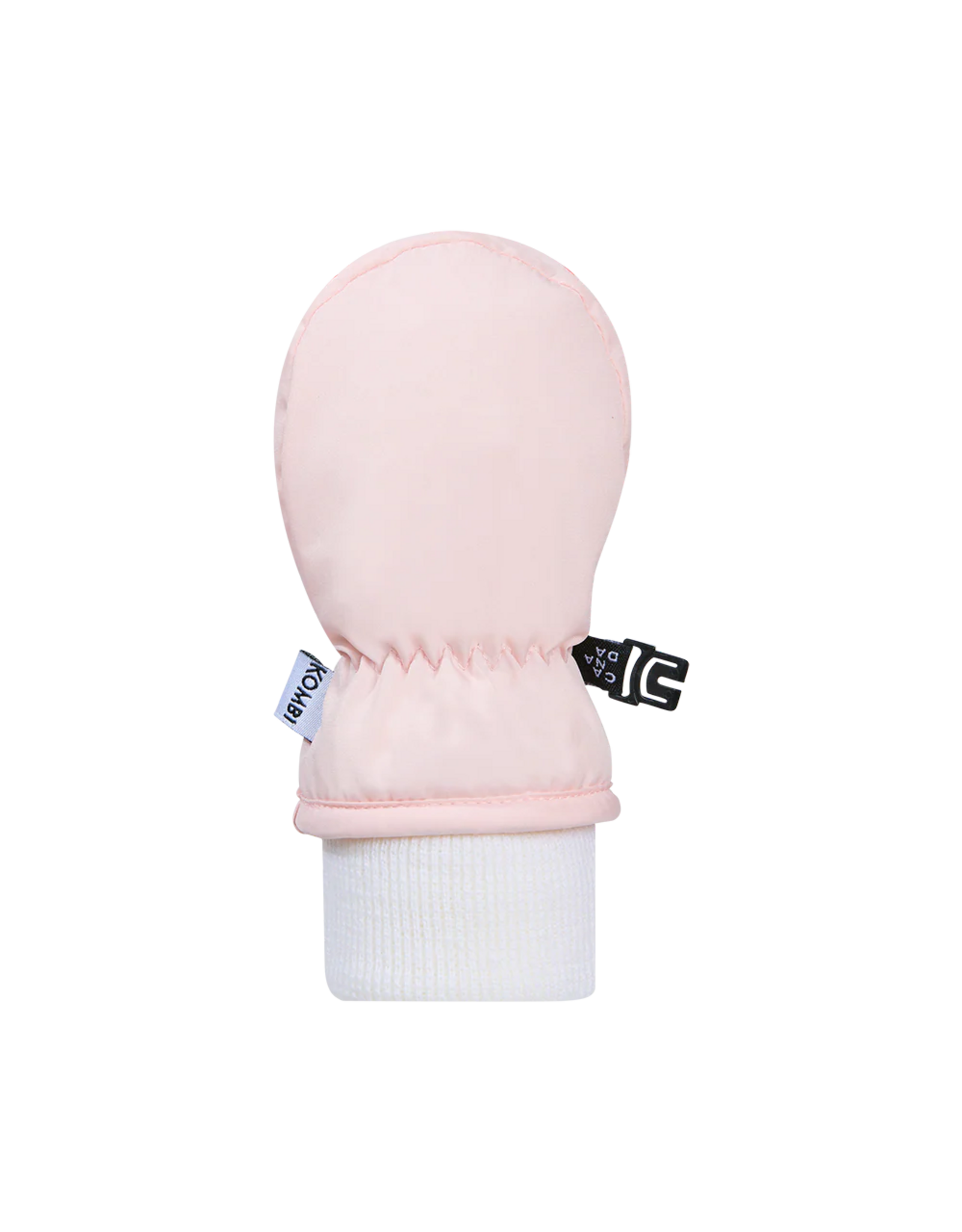 KOMBI THE BABY ANIMAL INFANT MITT-MISTY PINK