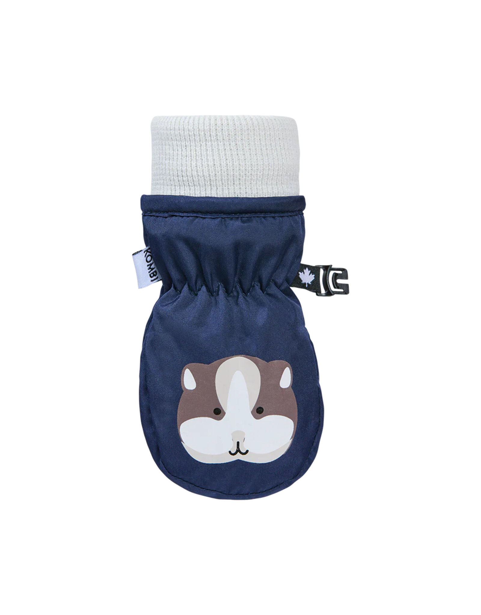 KOMBI THE BABY ANIMAL INFANT MITT-TRUE NAVY