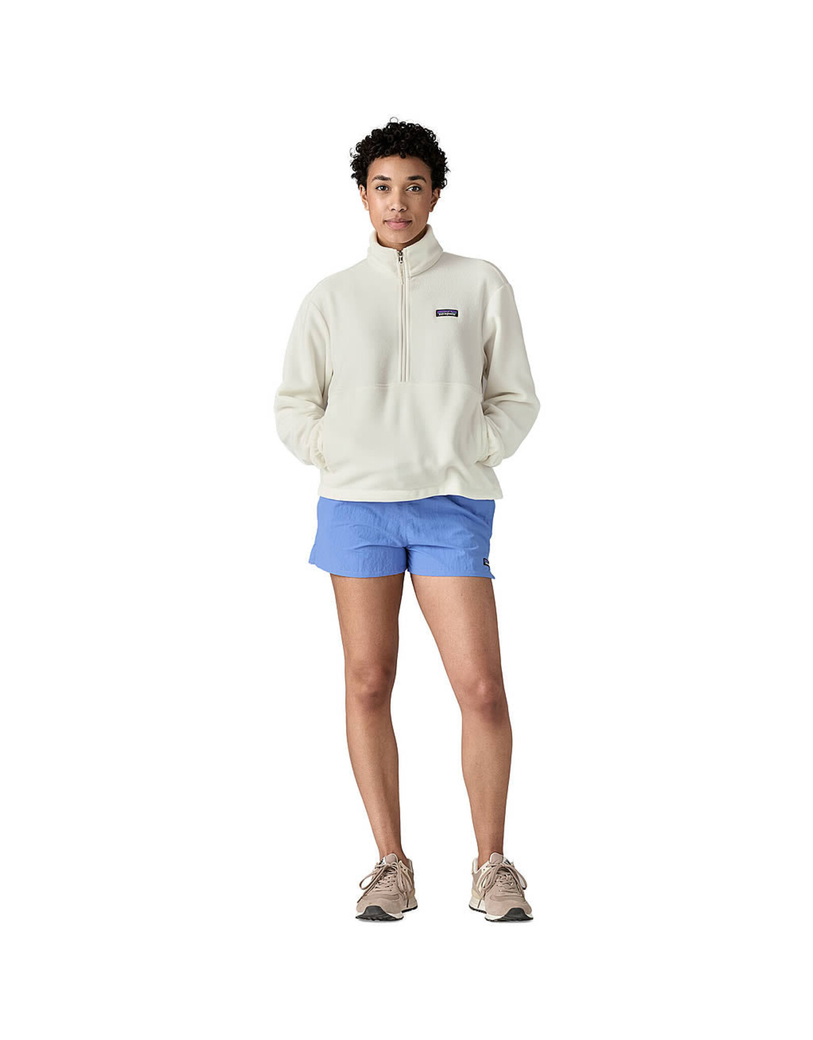 PATAGONIA WOMEN MICRO D 1/2 ZIP FLEECE P/O