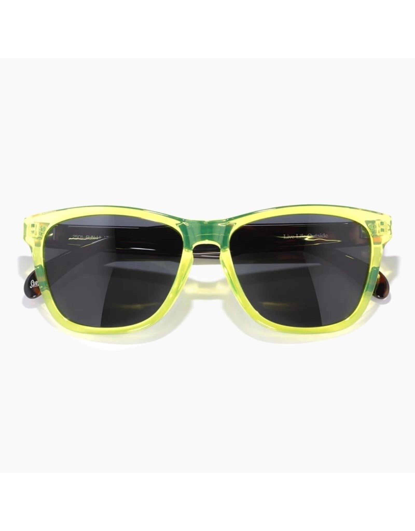 HEADLAND LIME SLATE SUNGLASSES
