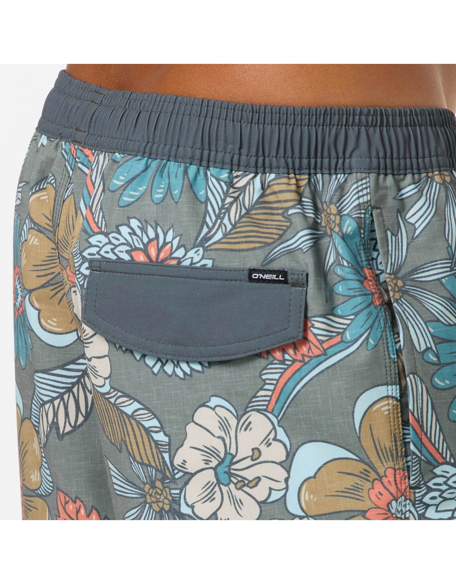 ONEILL MEN HERMOSA LIGHT LINED 17" VOLLEY SHORT