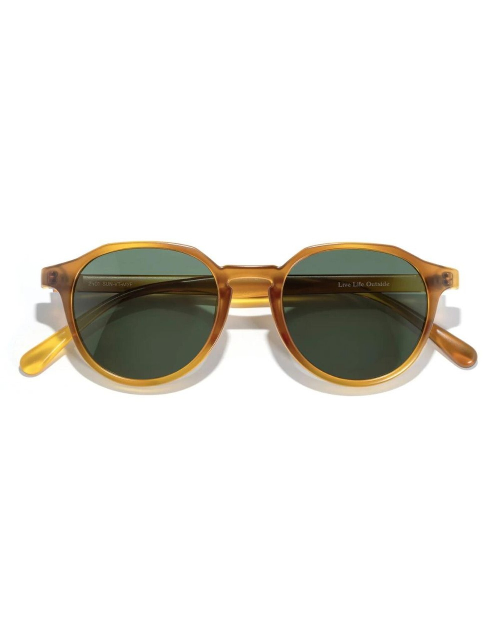 VALLARTA MELLOW YELLOW FOREST SUNGLASSES