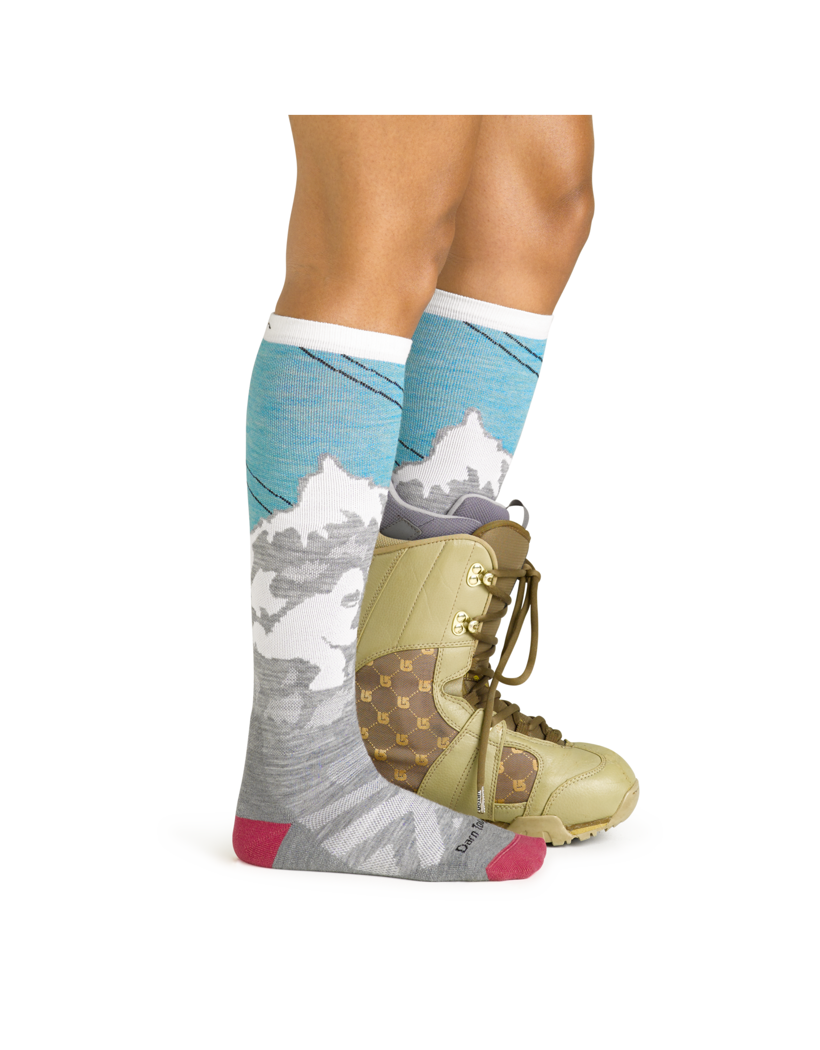 DARN TOUGH WOMENS YETI CUSH SKI SOCK