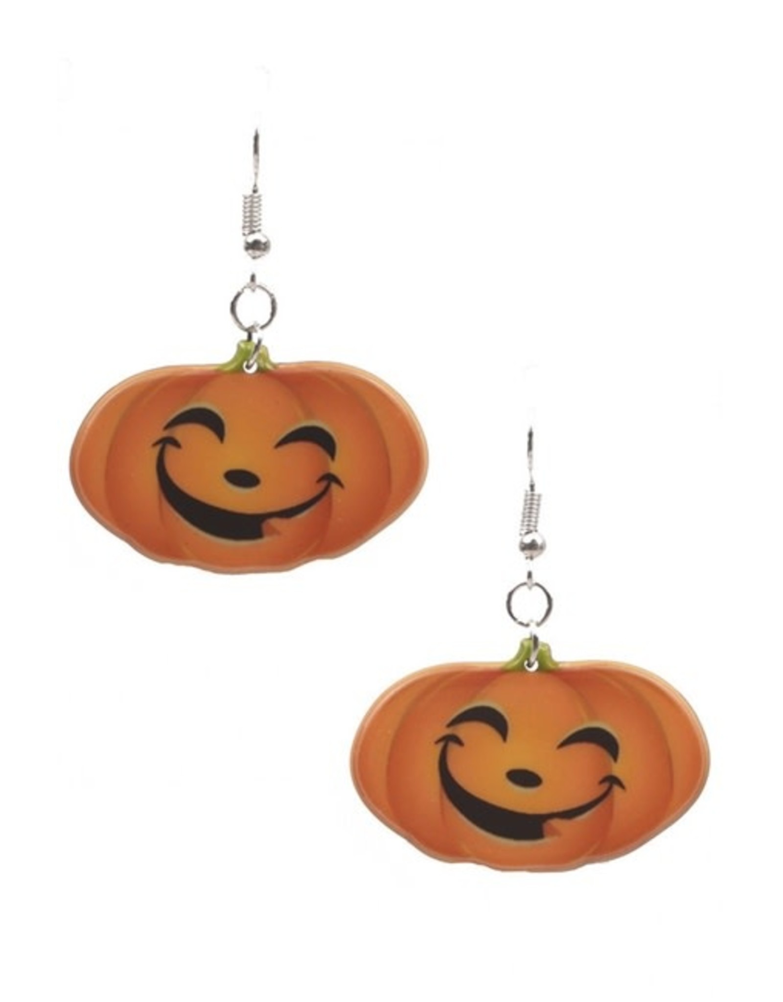 Pumpkin Acrylic Earrings