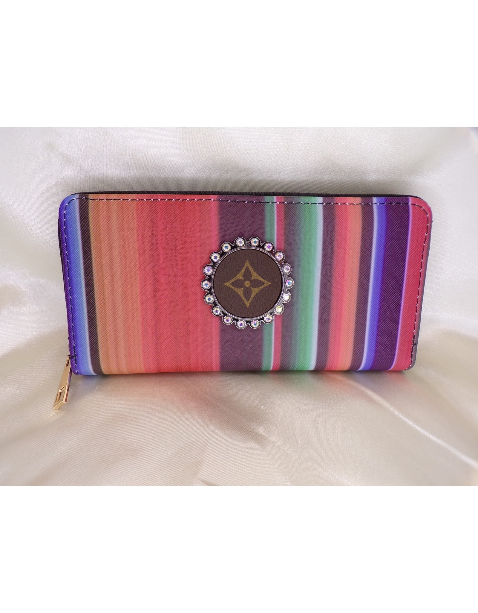 Lost Highway Customs Louis Vuitton Upcycled Serape Wallet