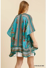 Umgee USA Cyan Kimono