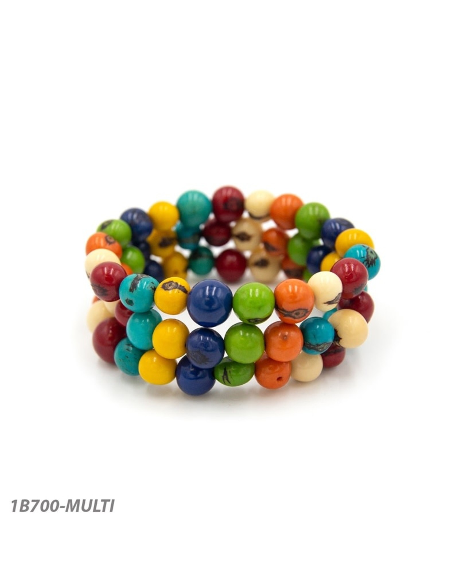 Stackable Multi-Colored 3pc Bracelet