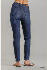 Umgee USA Distressed Indigo Blue Jeans