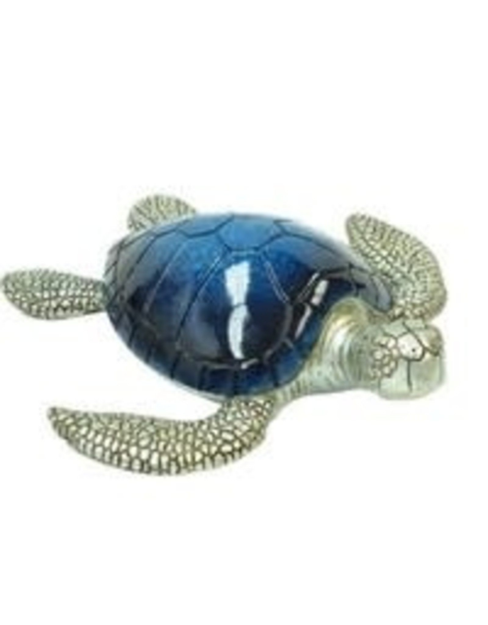 Resin Sea Turtle- Navy