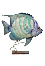 Large Striped Bannerfish 15x14"