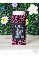 Slim Koozie - A Little Party sequin