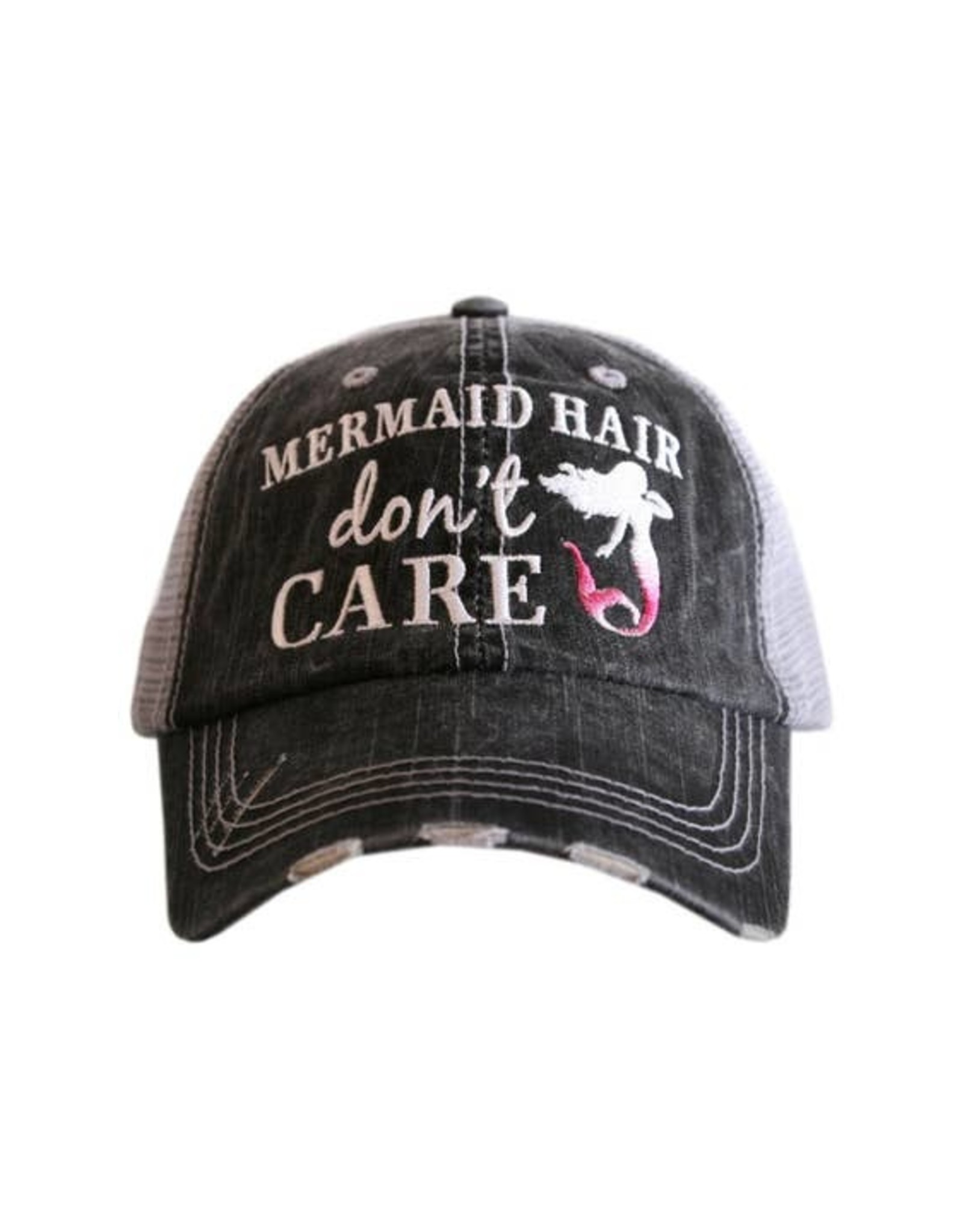 Katydid Trucker Hat- Mermaid Hair Pink