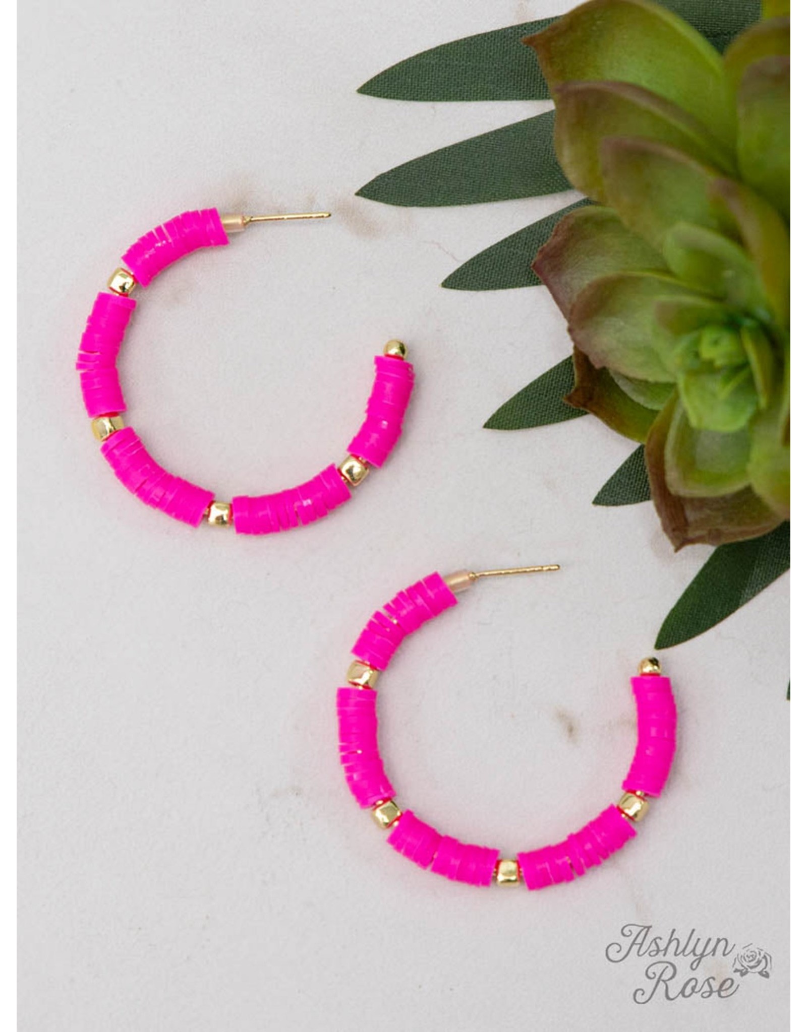 Ashlyn & Rose All Summer Long Beaded Hoops