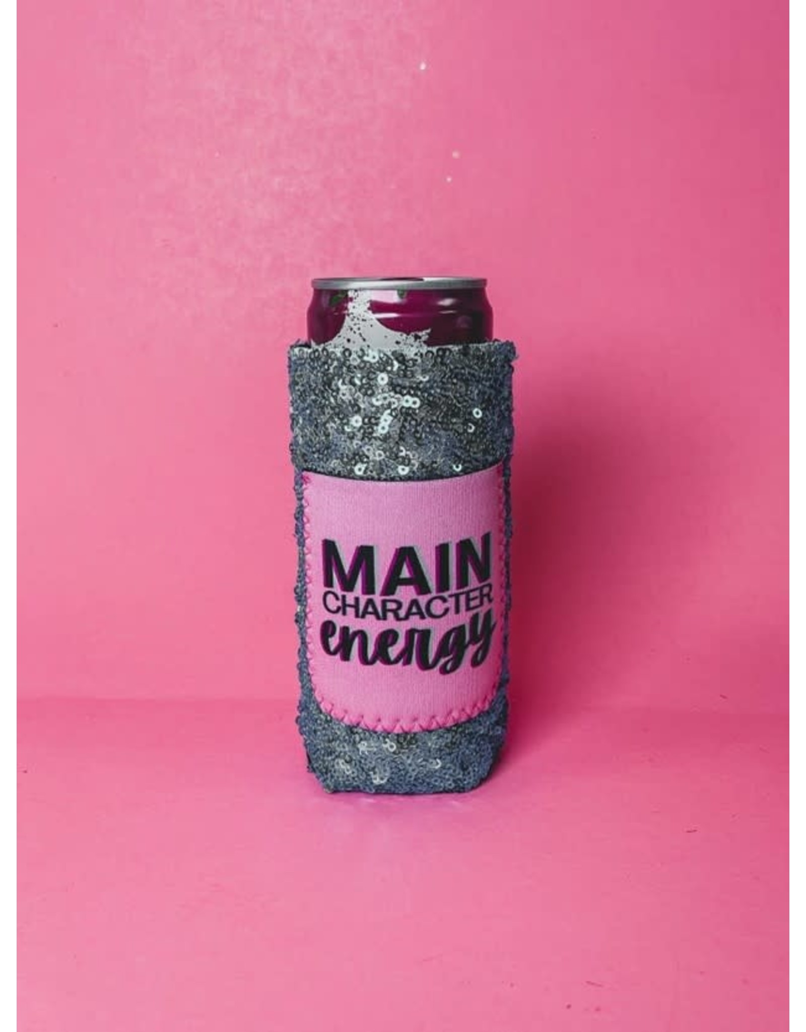 Skinny Sequin Koozie