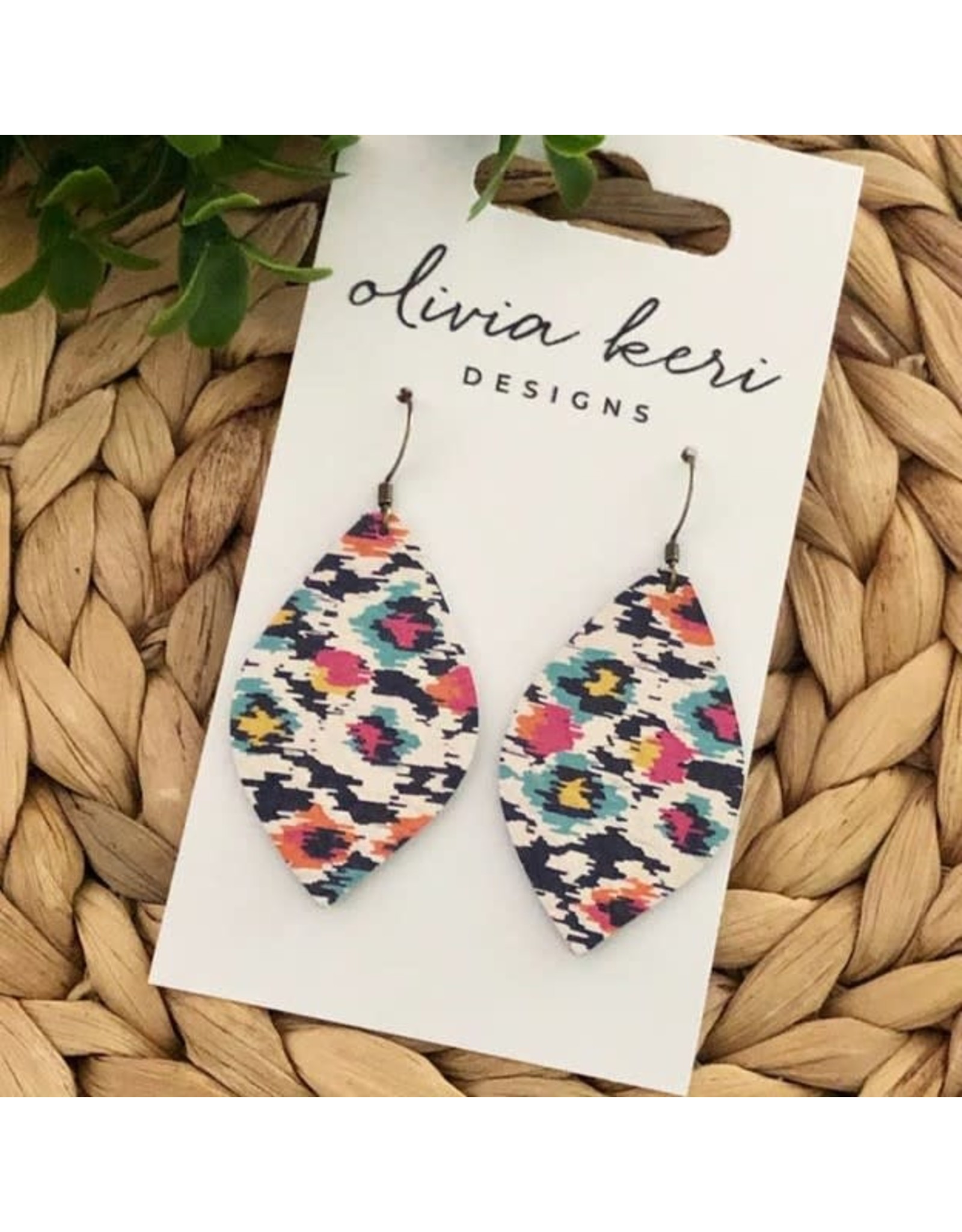 Olivia Boho Multicolor Earrings