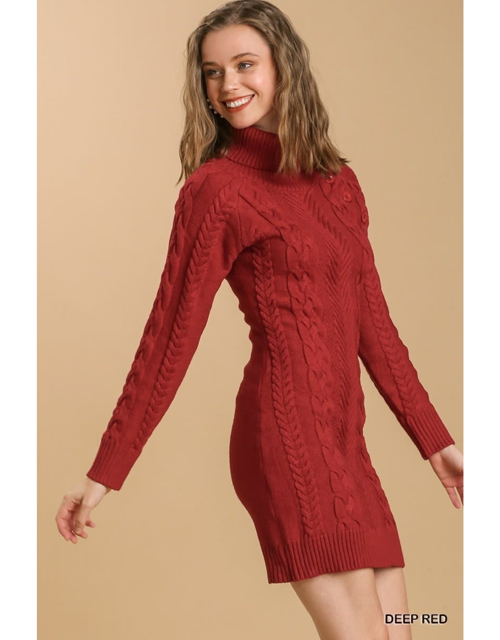 Cableknit Sweaterdress