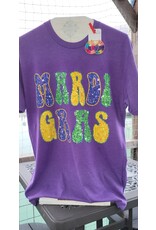 Mardi Gras Glitter Look T-shirt