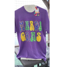 Mardi Gras Glitter Look T-shirt