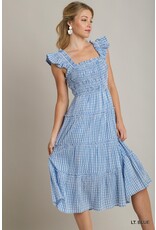 Gingham Checkered Dress
