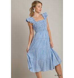 Gingham Checkered Dress