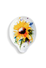 Spoonrest - Oval Sunflower