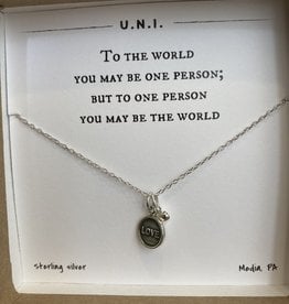 U.N.I To the World Necklace