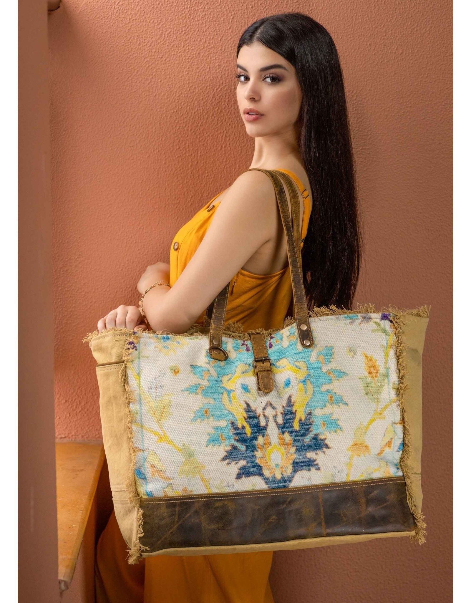 Myra Bag Survivor Tapestry Weekender Bag