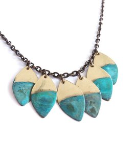SSD Jewelry Little Rising Tide Leaf Necklace