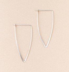 Scout Refined Earring Galaxy Triangle Sterling