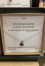 U.N.I UNI The Future Belongs necklace
