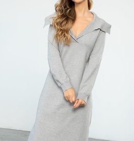 THML Collared Sweater Dress