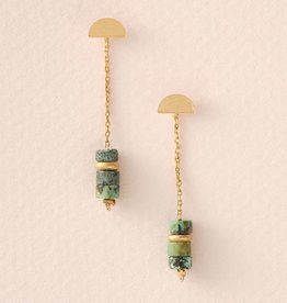 Scout Stone Meteor Thread Earring