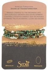 Scout Gem Stone Wrap Bracelet/Necklace