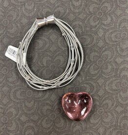 Sea Lily Multi Strand Piano Wire Bracelet