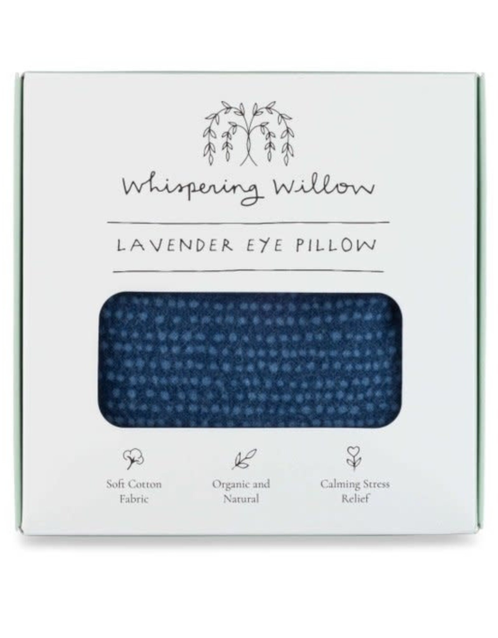 Whispering Willow Organic Lavender Eye Pillow