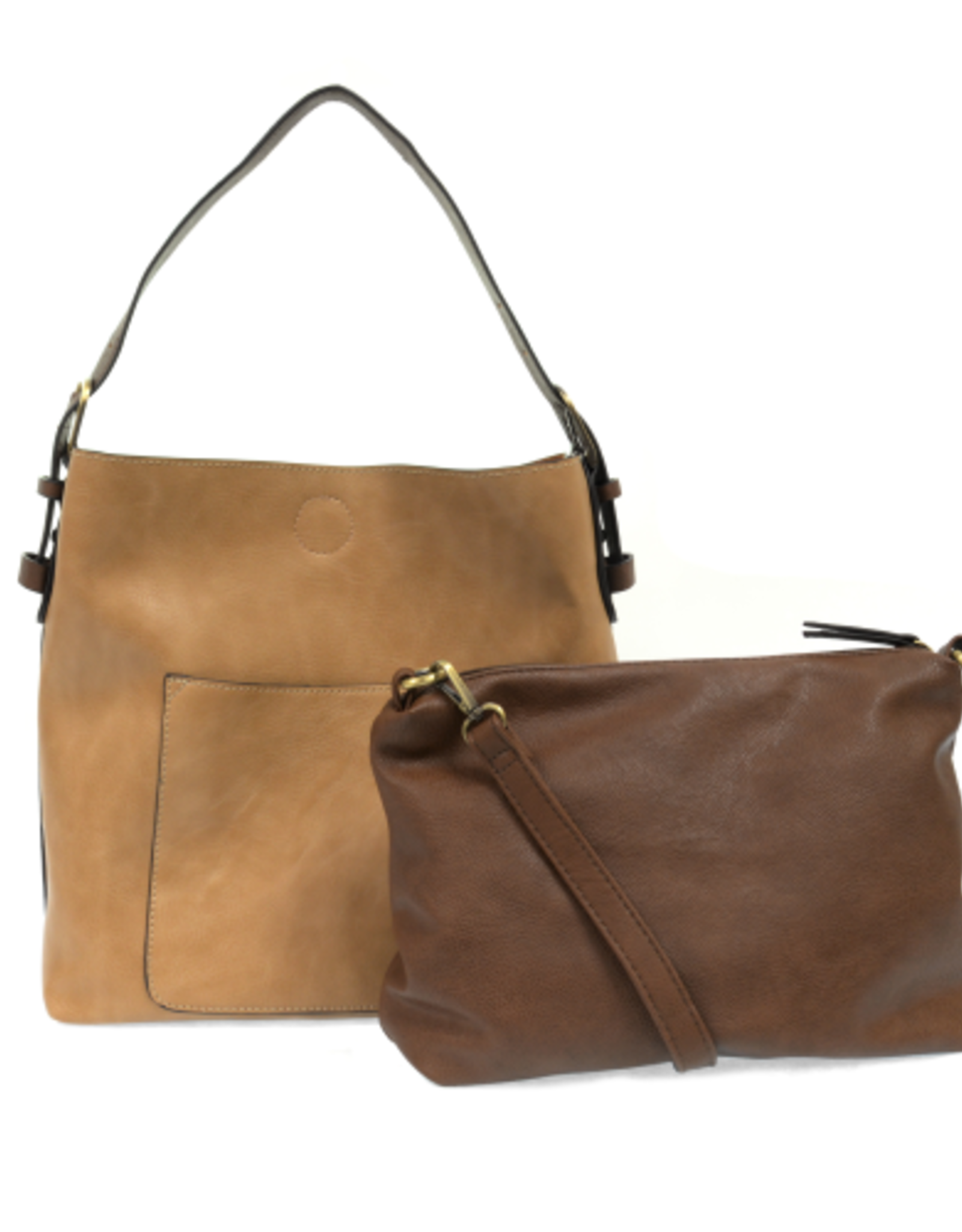 Joy Susan Accessories Classic Hobo Vegan Leather Handbag