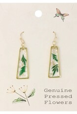 ZAD Cottage Floral Dried Flower Earrings