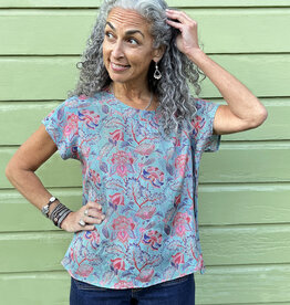 Little Journeys Floral Marqie Top