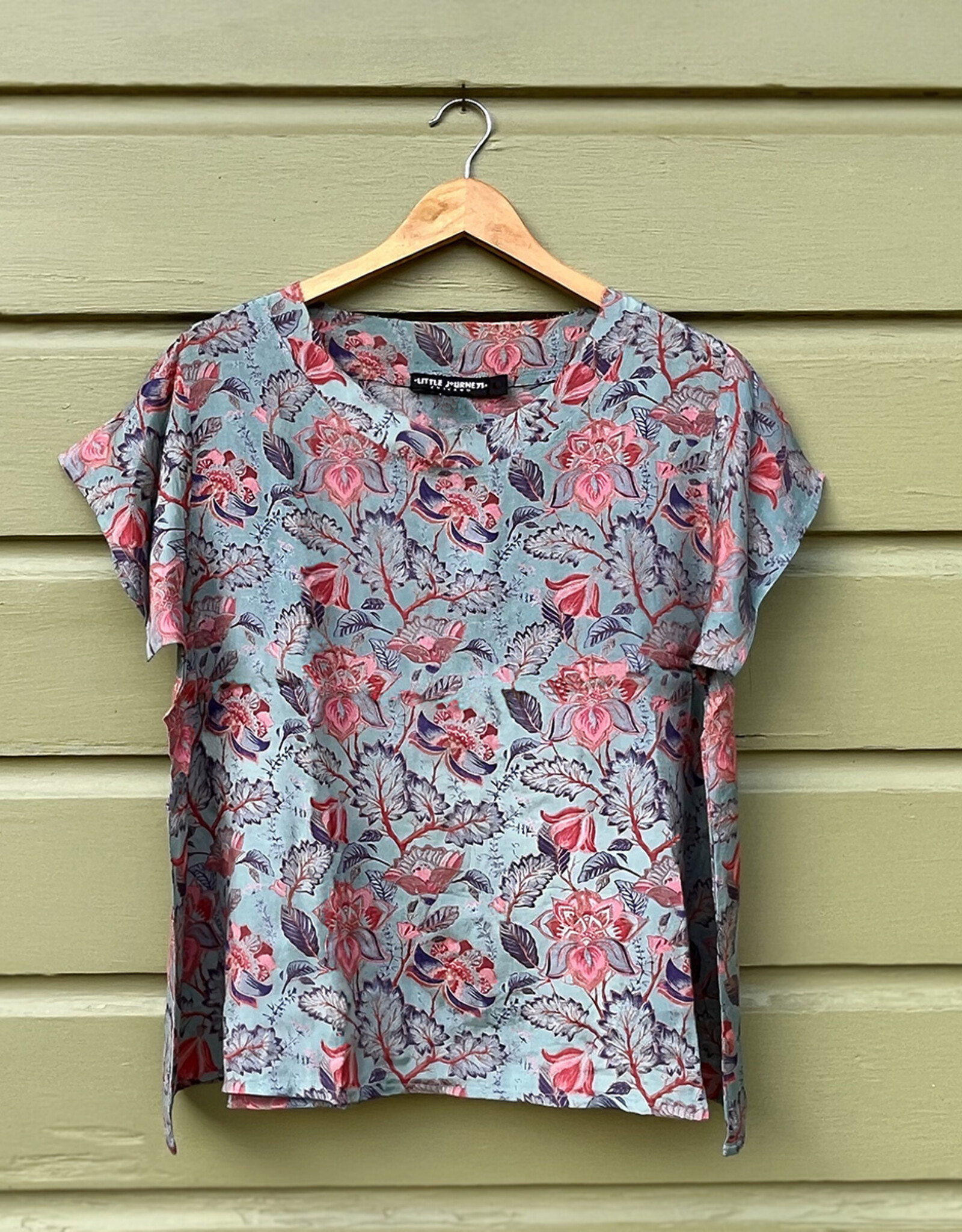 Little Journeys Floral Marqie Top