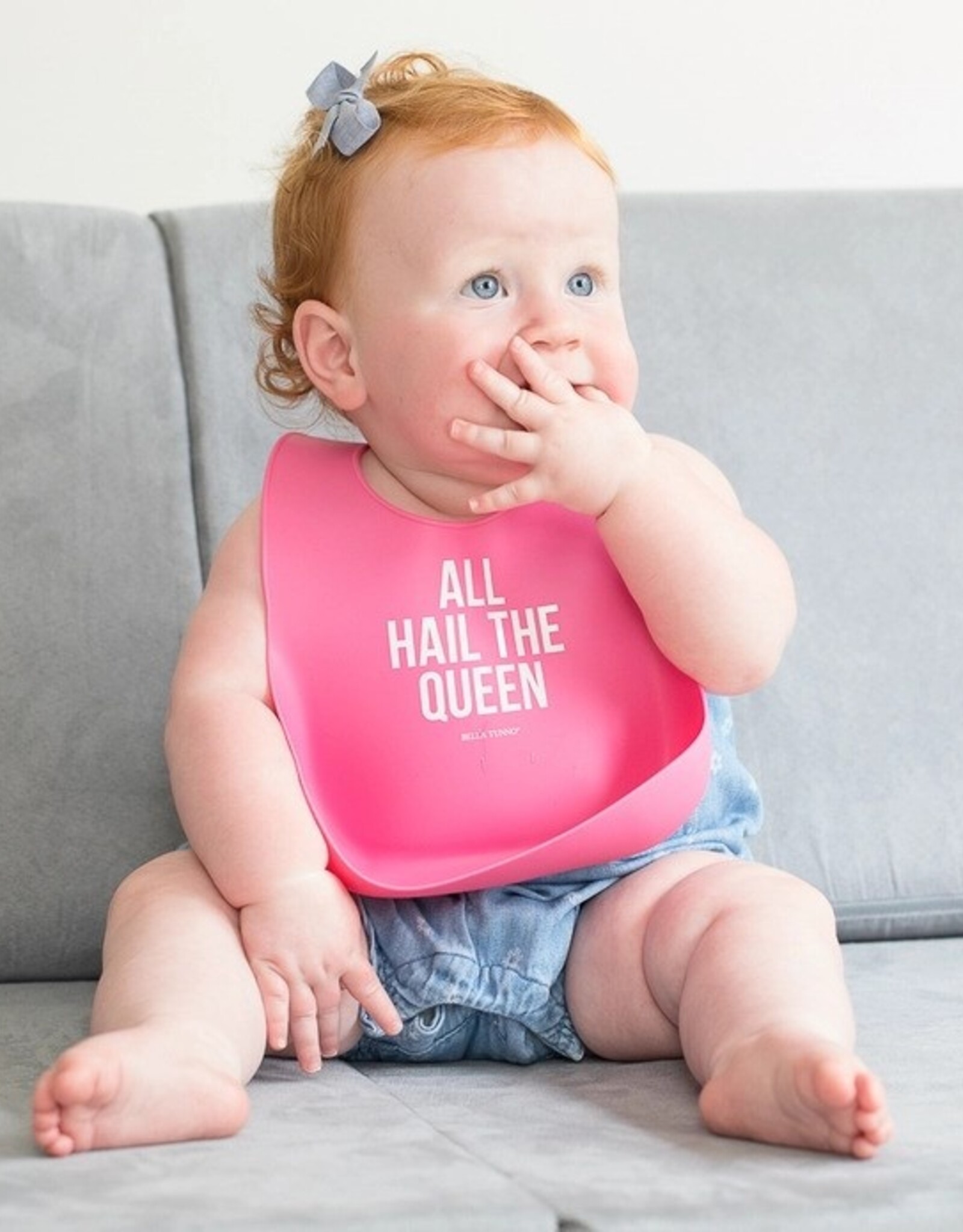 Bella Tunno Adjustable Baby Bib with Snack Pouch
