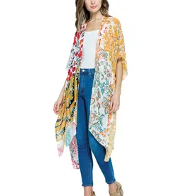 Yak & Yeti Flowy Printed Kimono