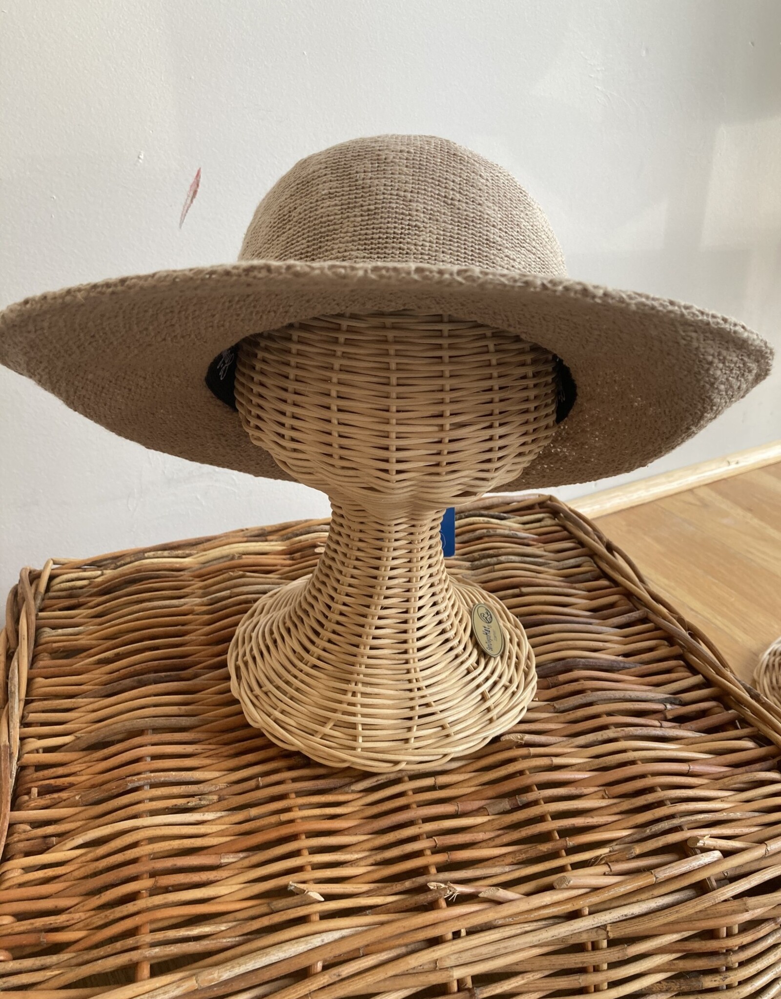 Turned Brim Cotton Sun Hat