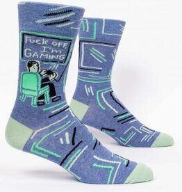Blue Q Men's Funny Crew Socks